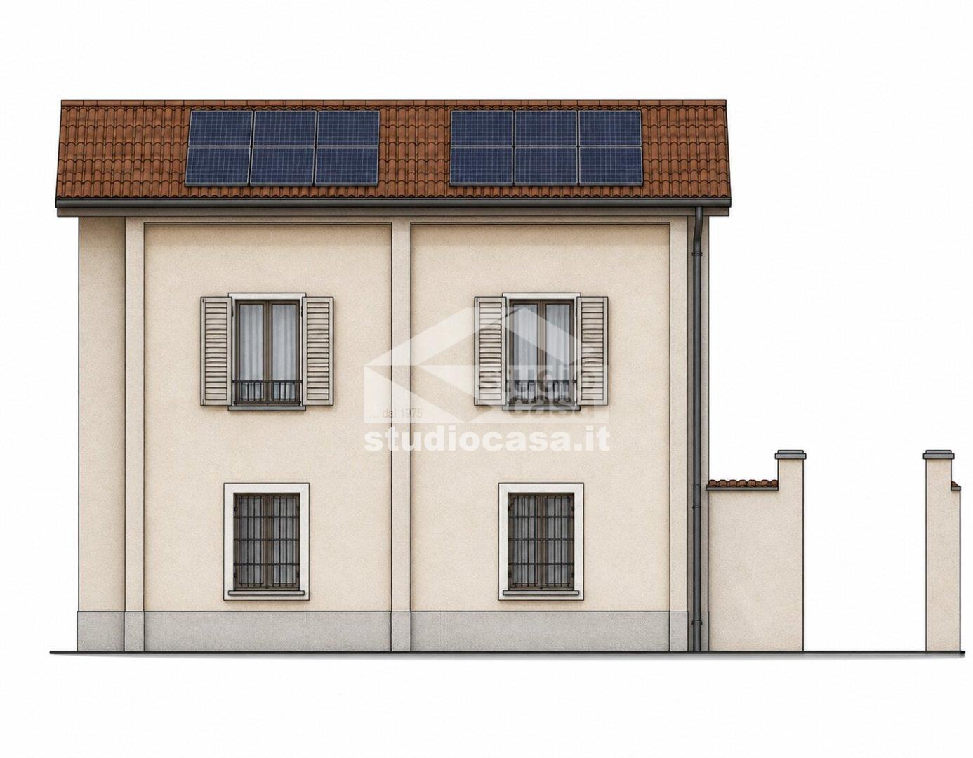 Appartamento in Villa in vendita a Caravaggio