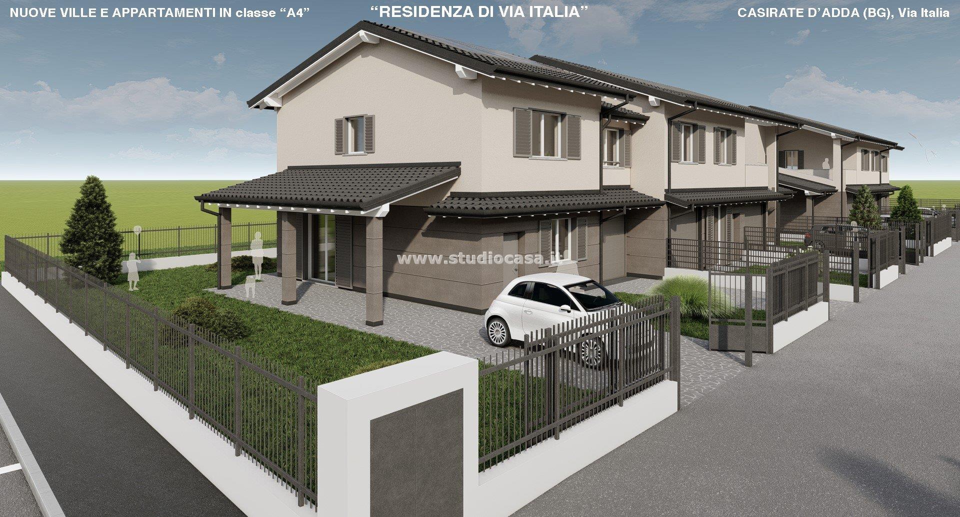 Appartamento in Villa in vendita a Casirate d