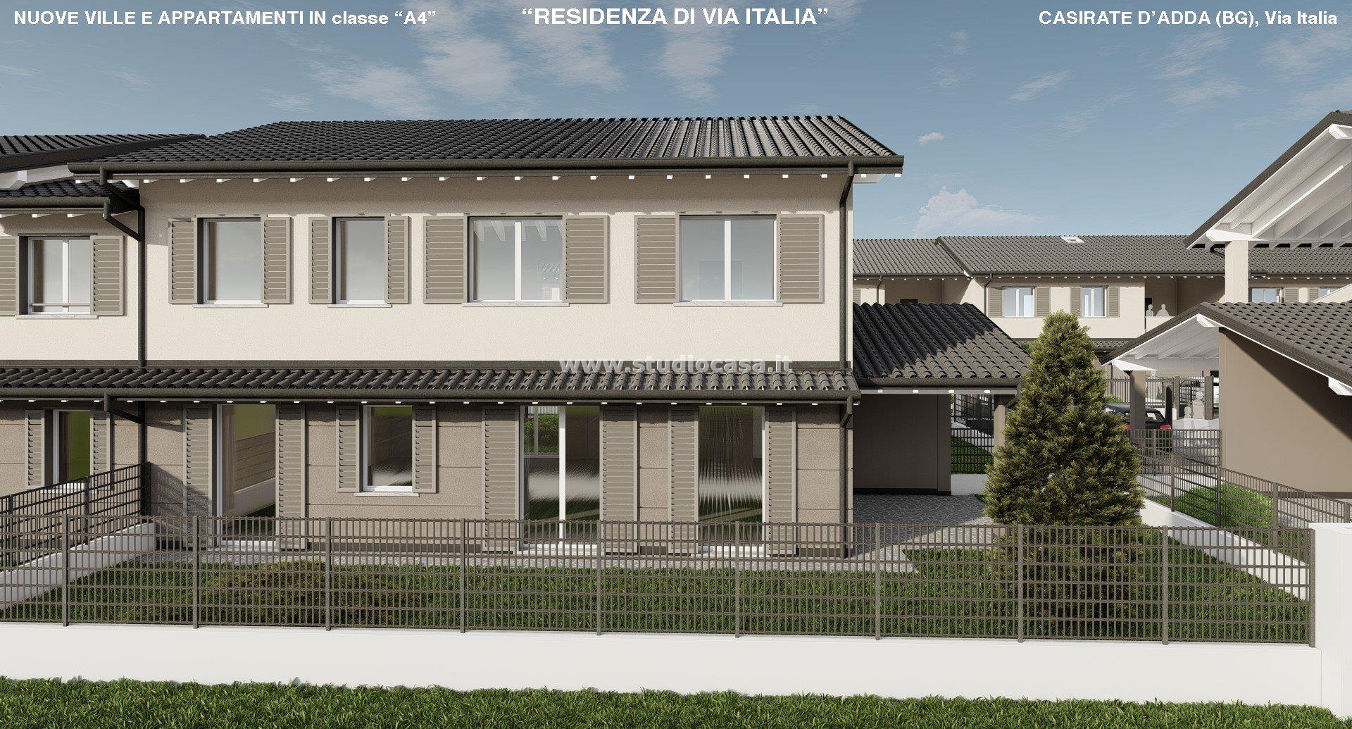 Appartamento in Villa in vendita a Casirate d