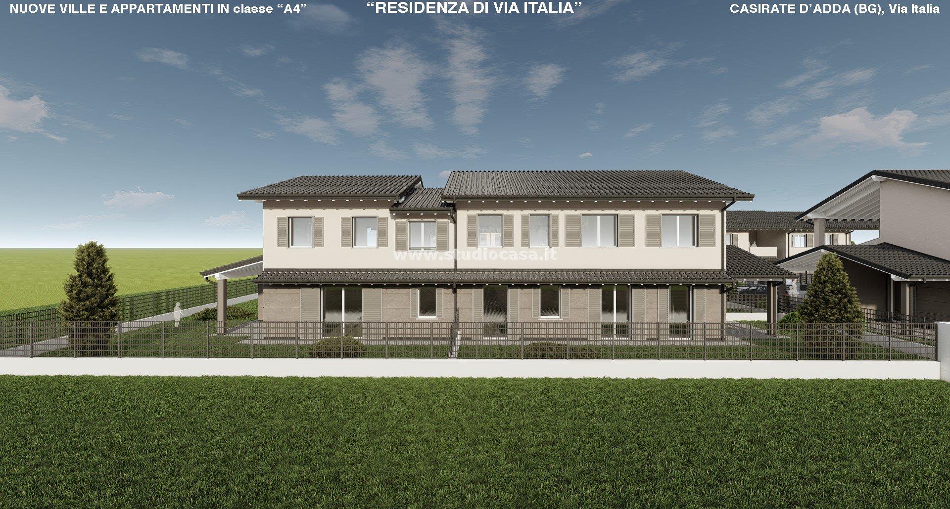 Appartamento in Villa in vendita a Casirate d