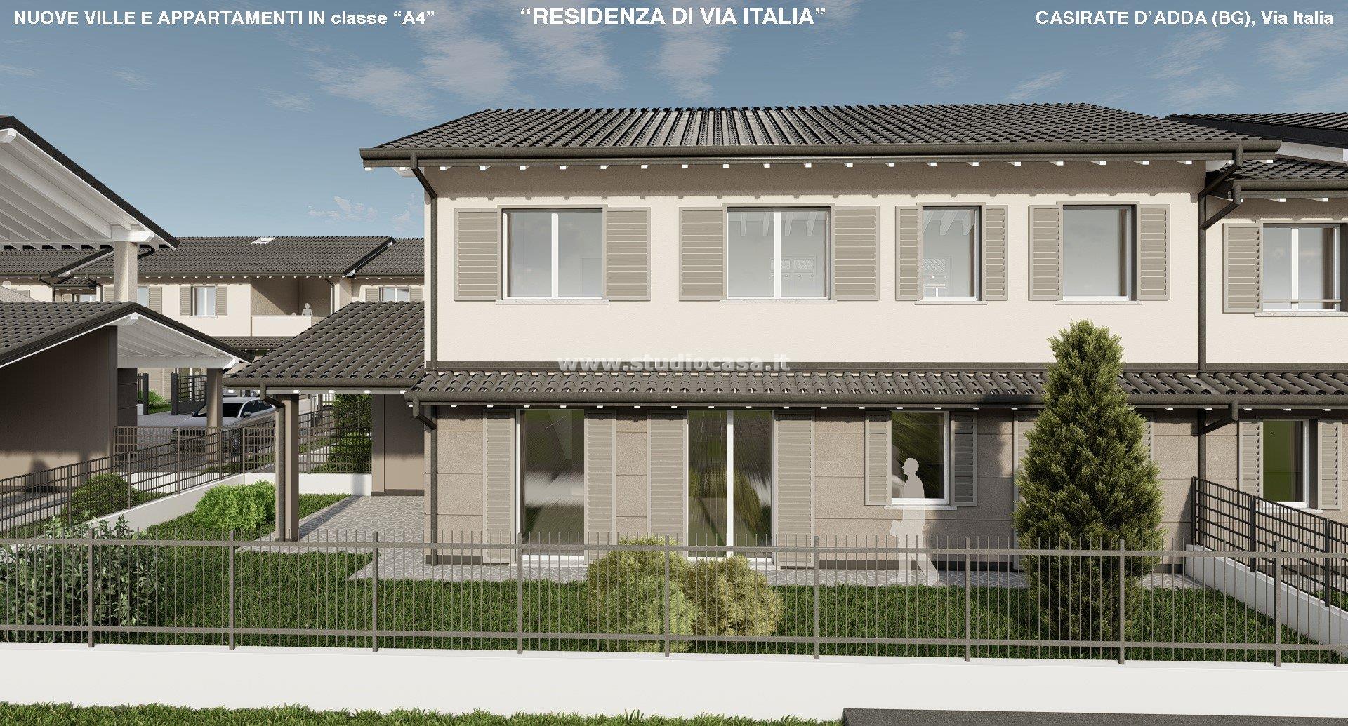 Appartamento in Villa in vendita a Casirate d