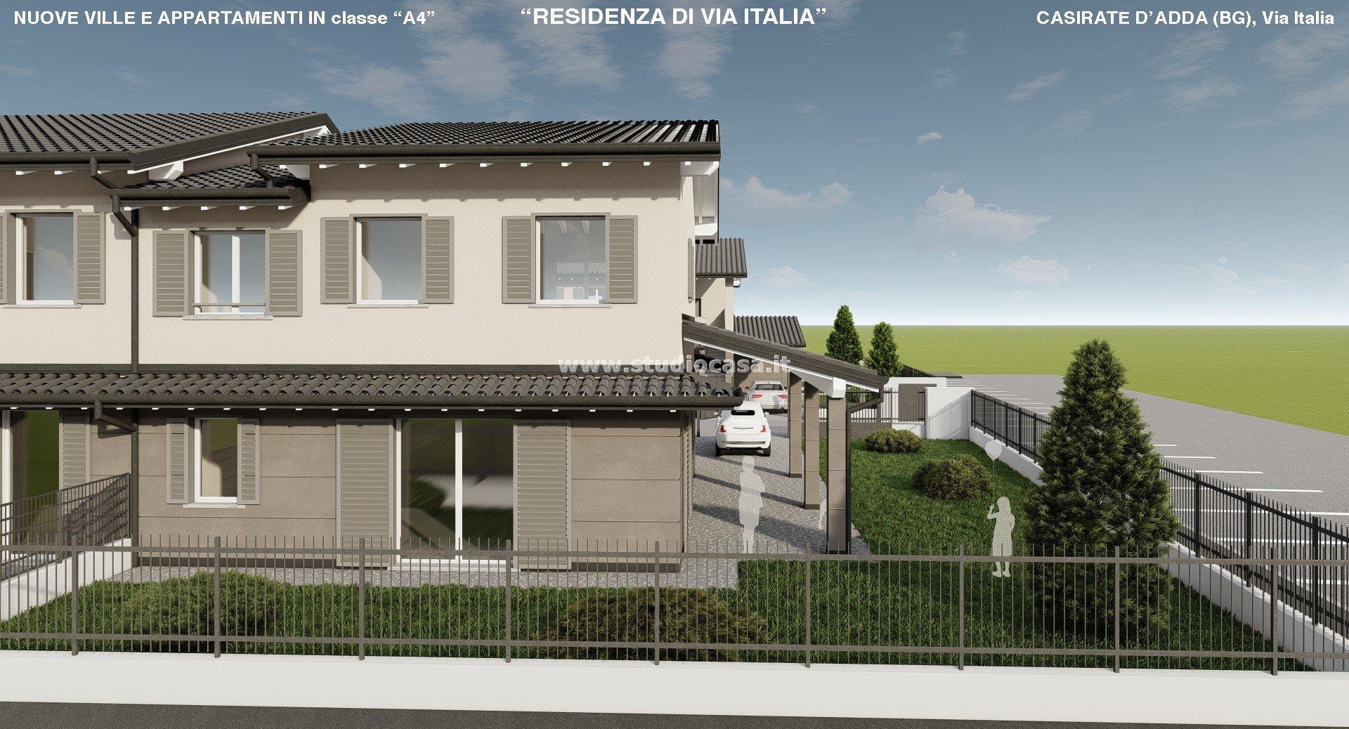 Appartamento in Villa in vendita a Casirate d