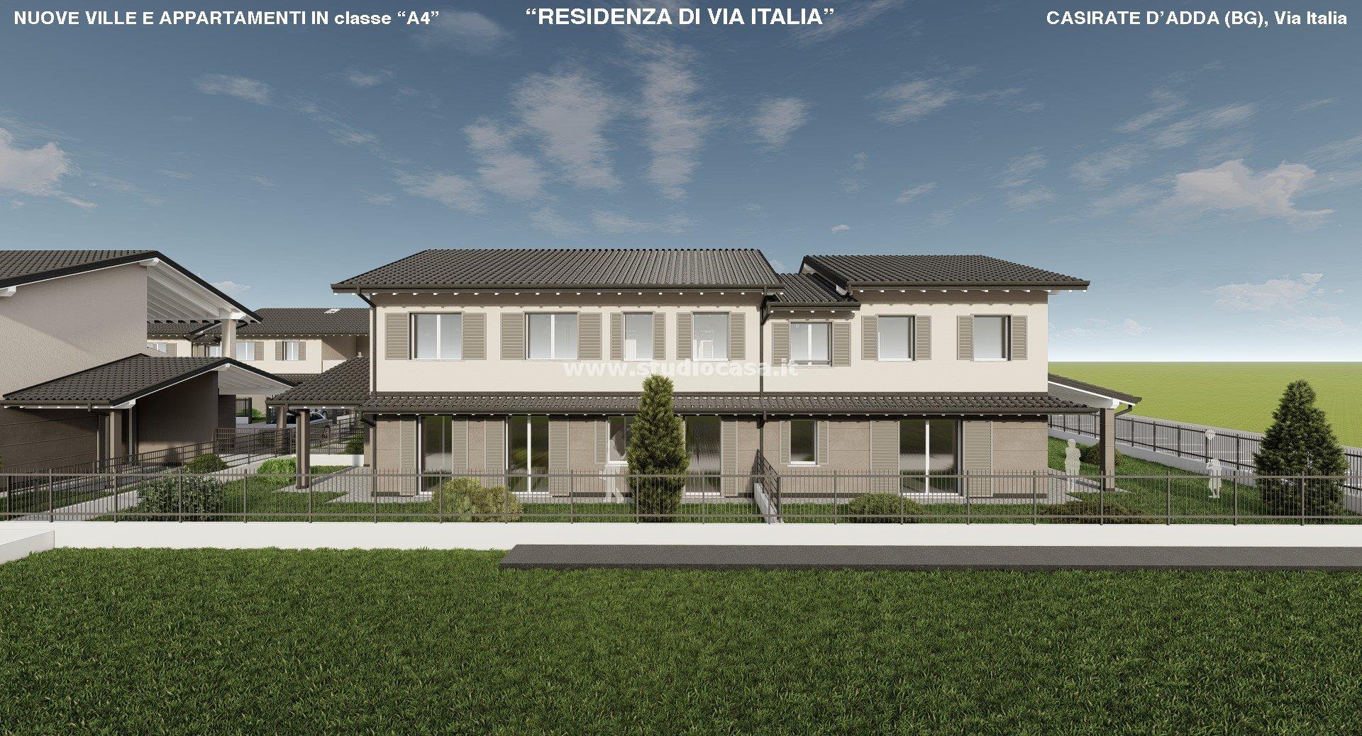 Appartamento in Villa in vendita a Casirate d