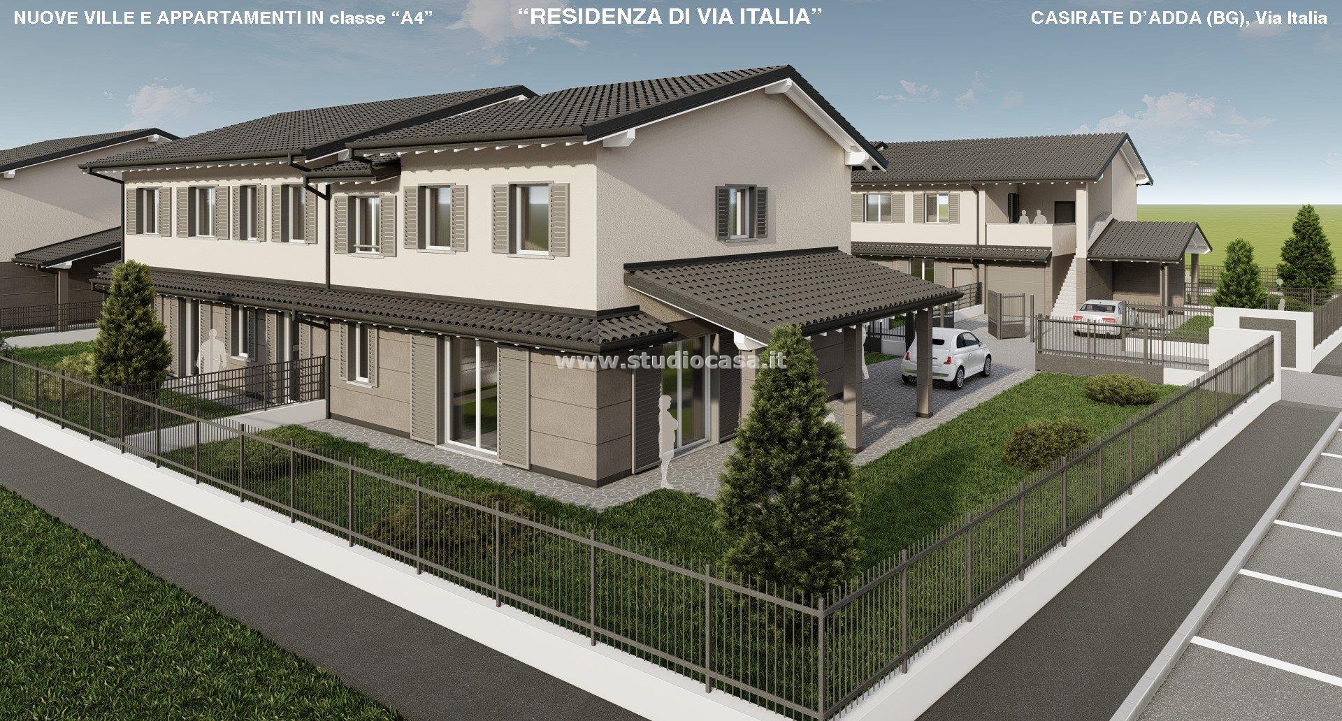 Appartamento in Villa in vendita a Casirate d