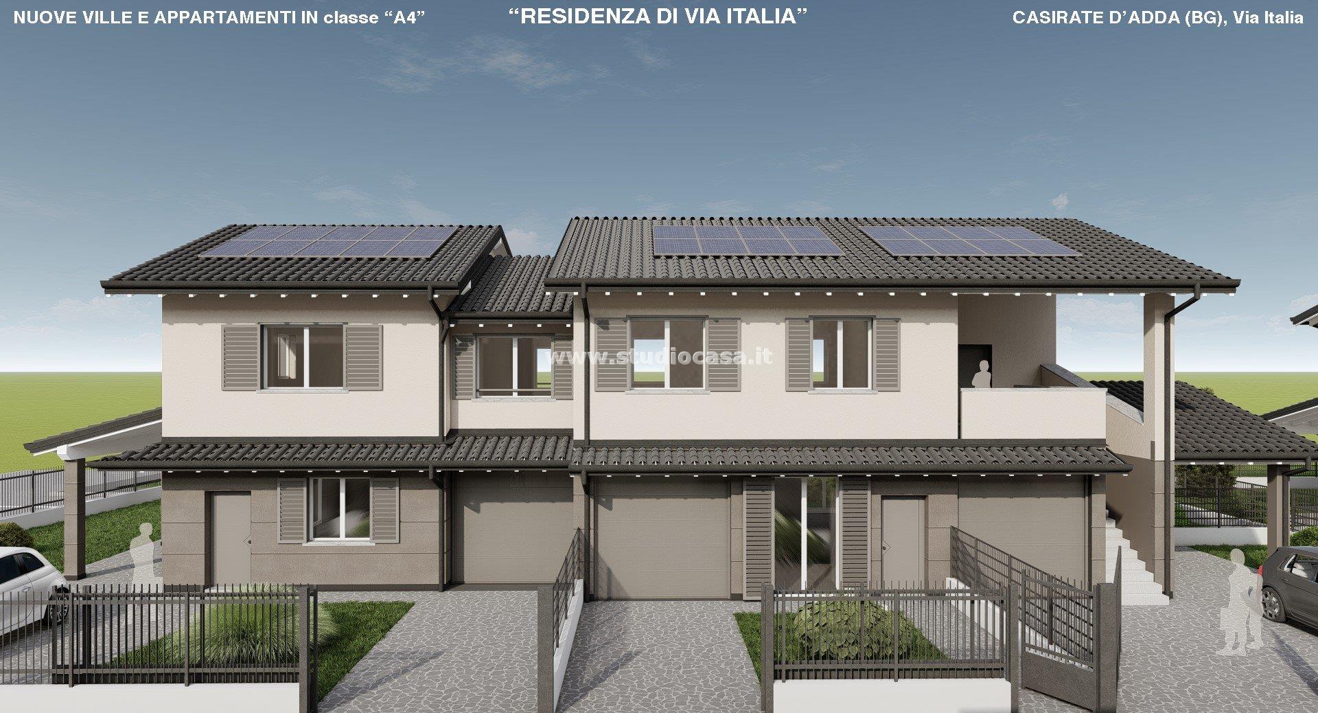 Appartamento in Villa in vendita a Casirate d