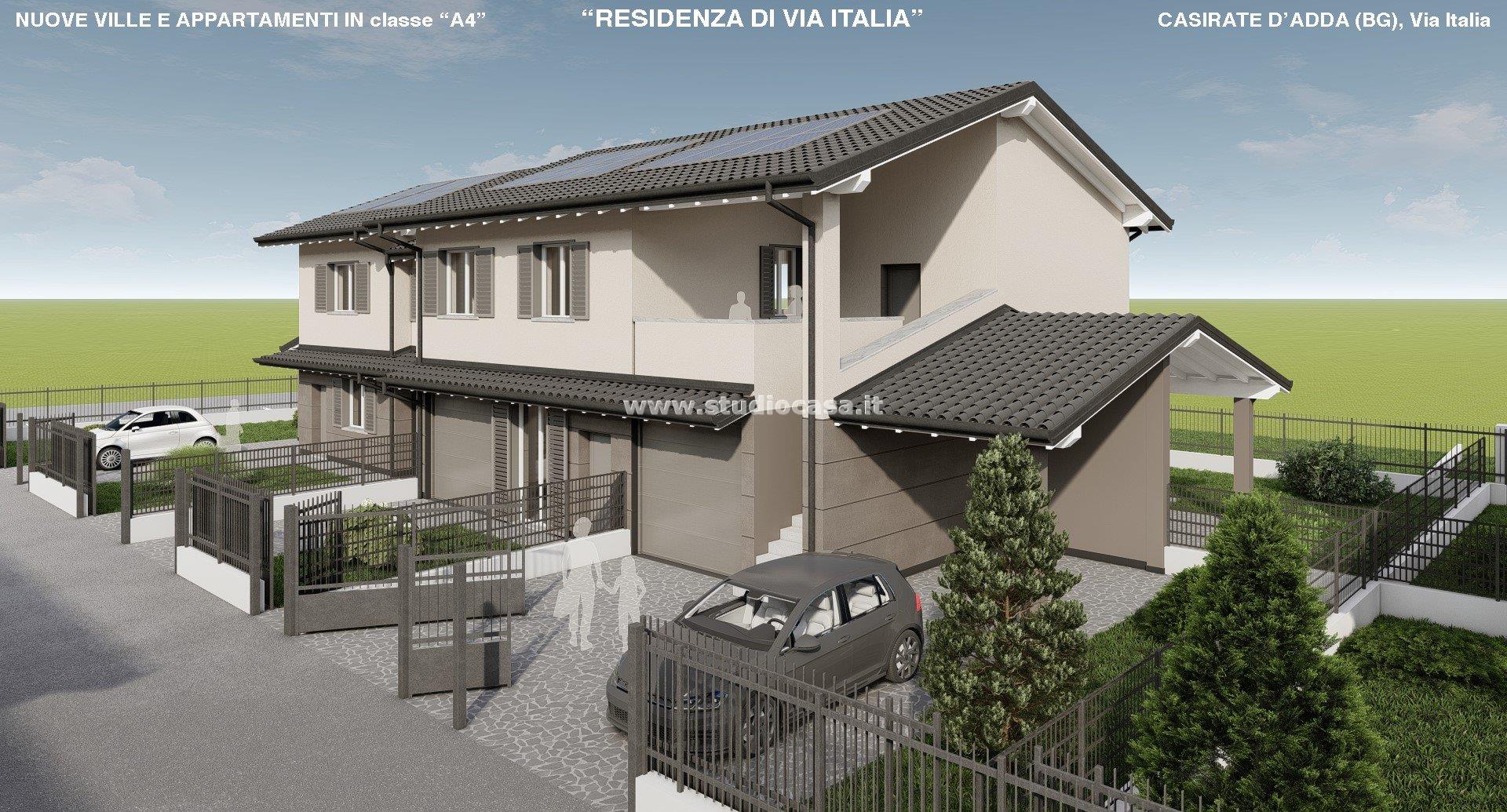 Appartamento in Villa in vendita a Casirate d
