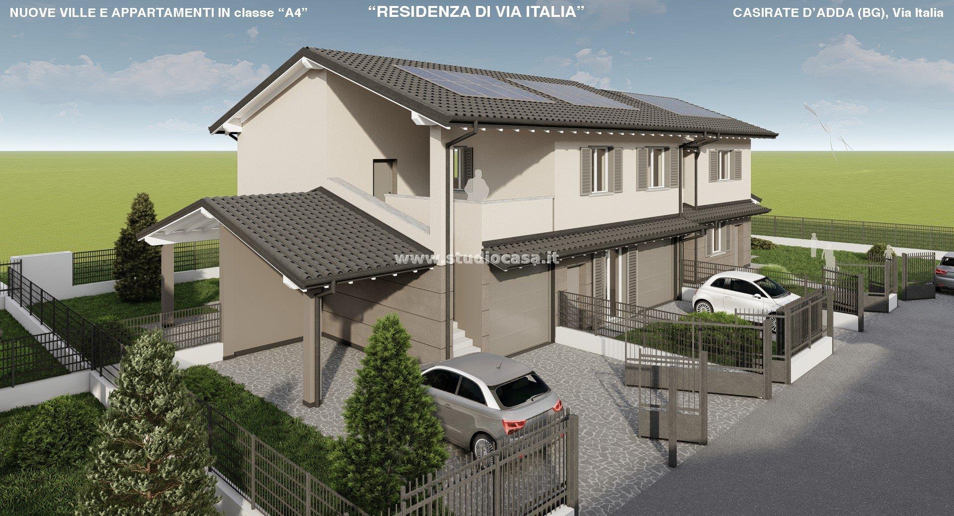 Appartamento in Villa in vendita a Casirate d