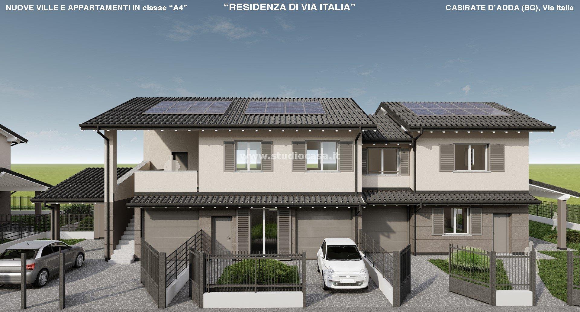 Appartamento in Villa in vendita a Casirate d