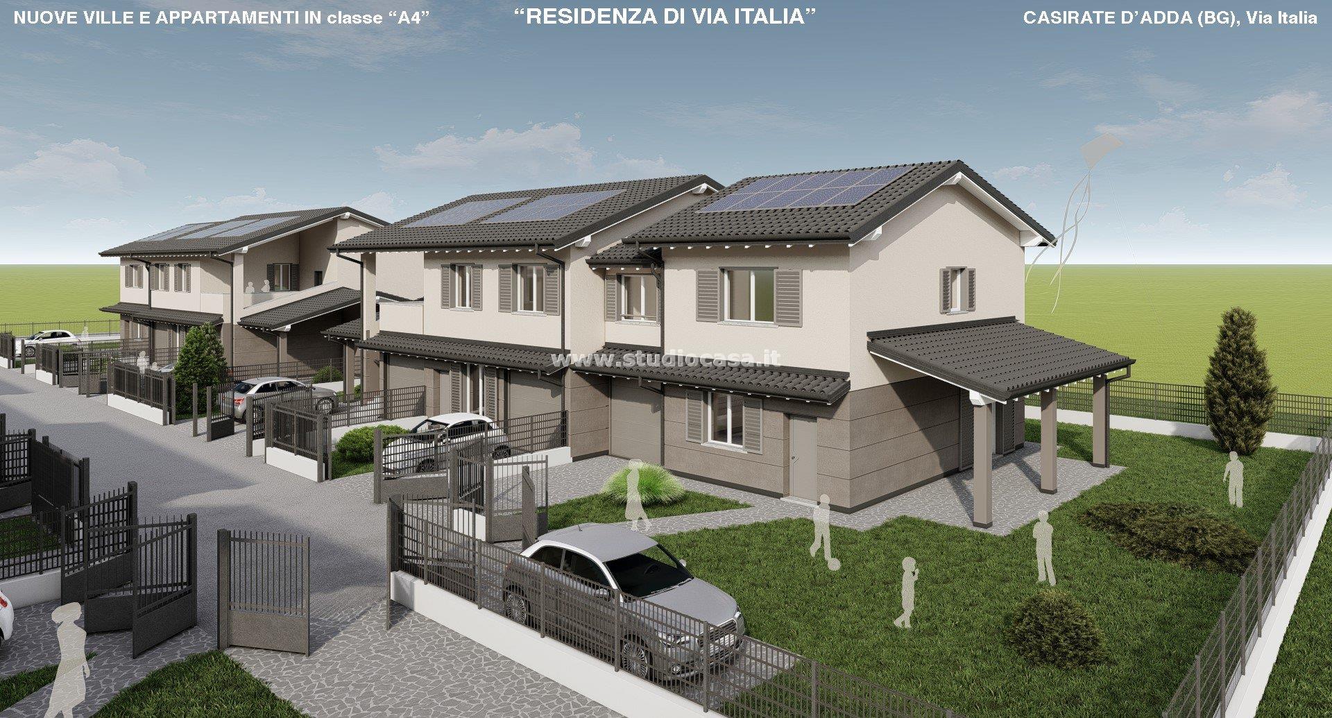 Appartamento in Villa in vendita a Casirate d