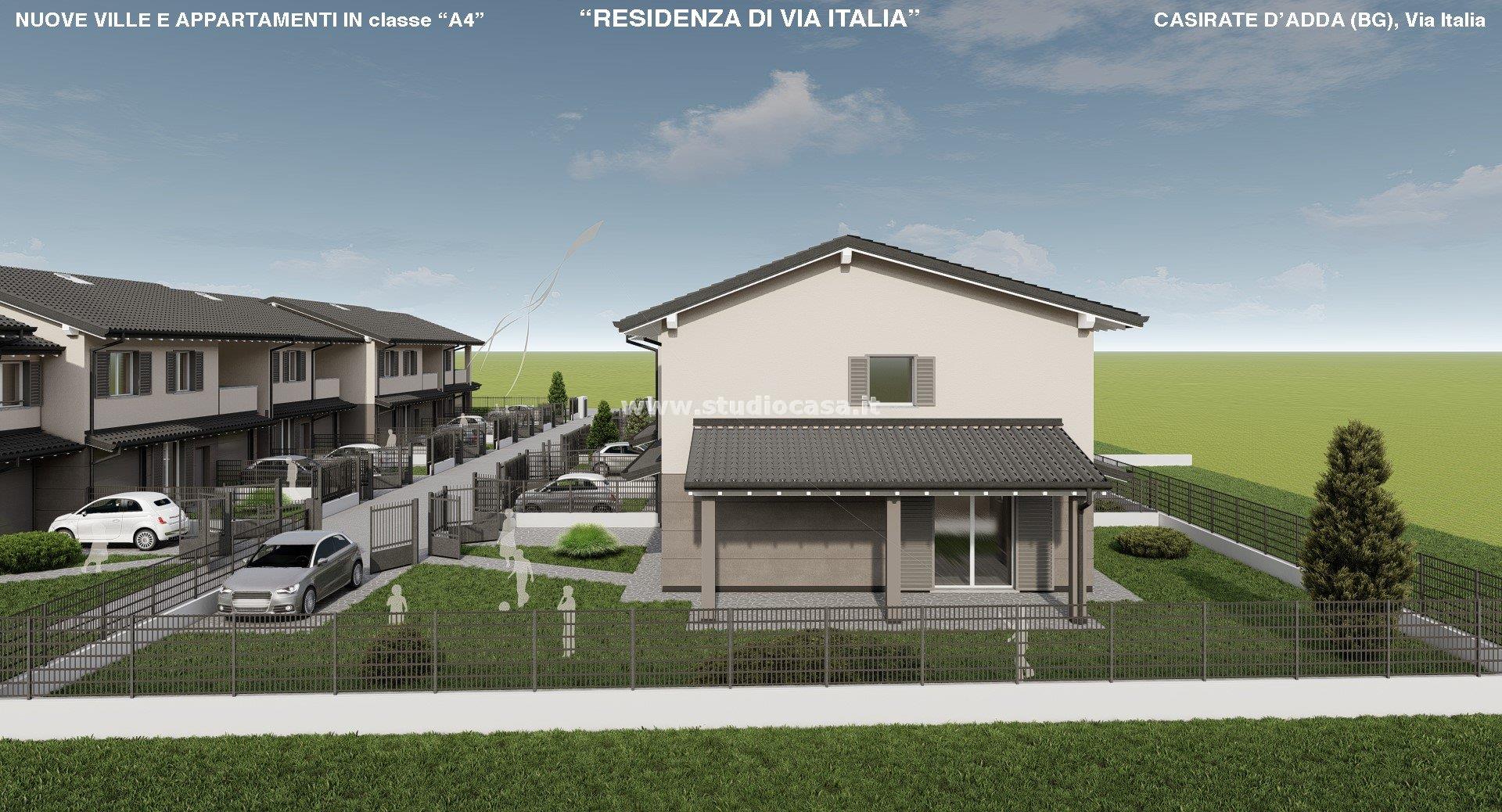Appartamento in Villa in vendita a Casirate d
