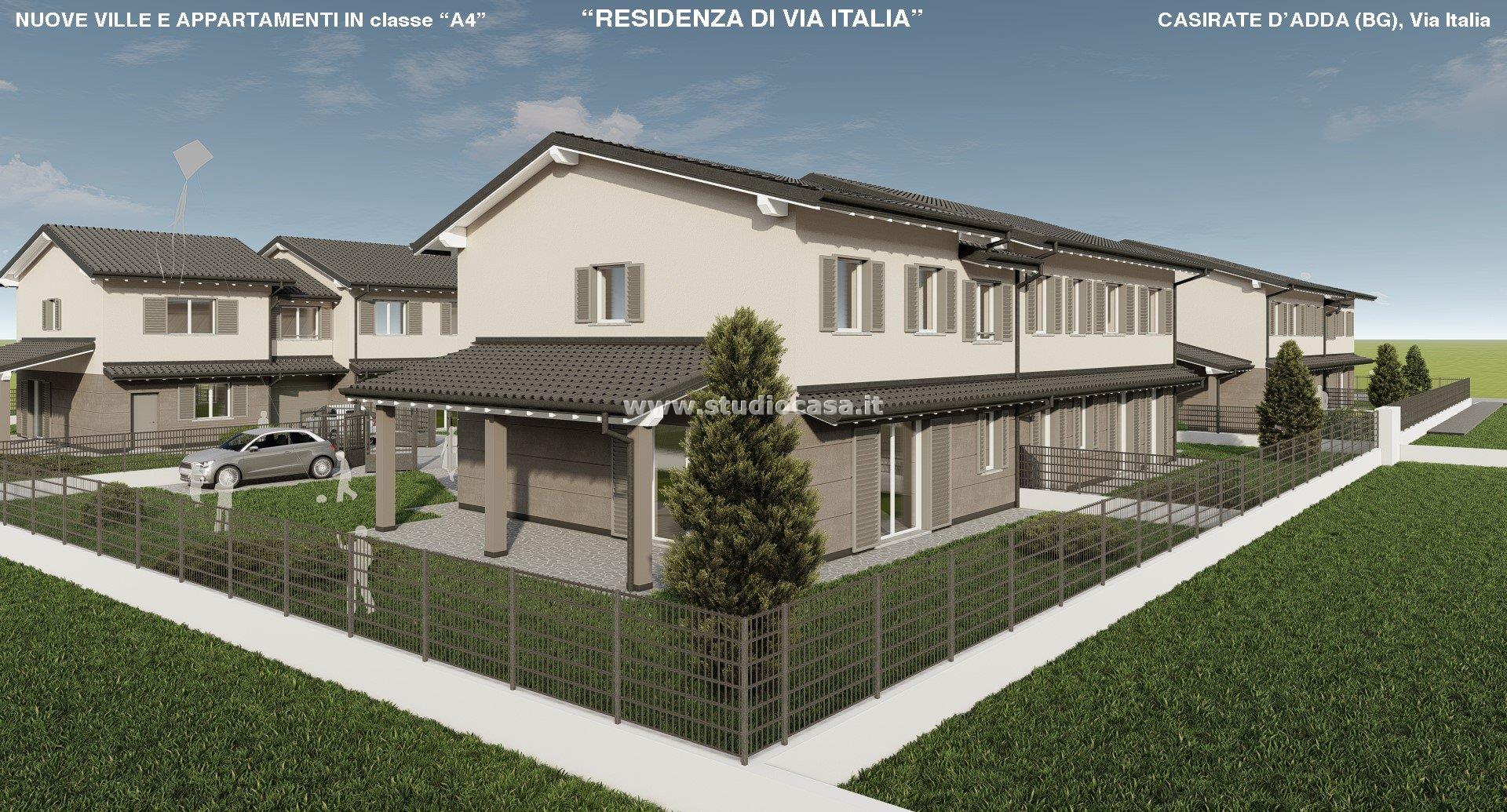 Appartamento in Villa in vendita a Casirate d
