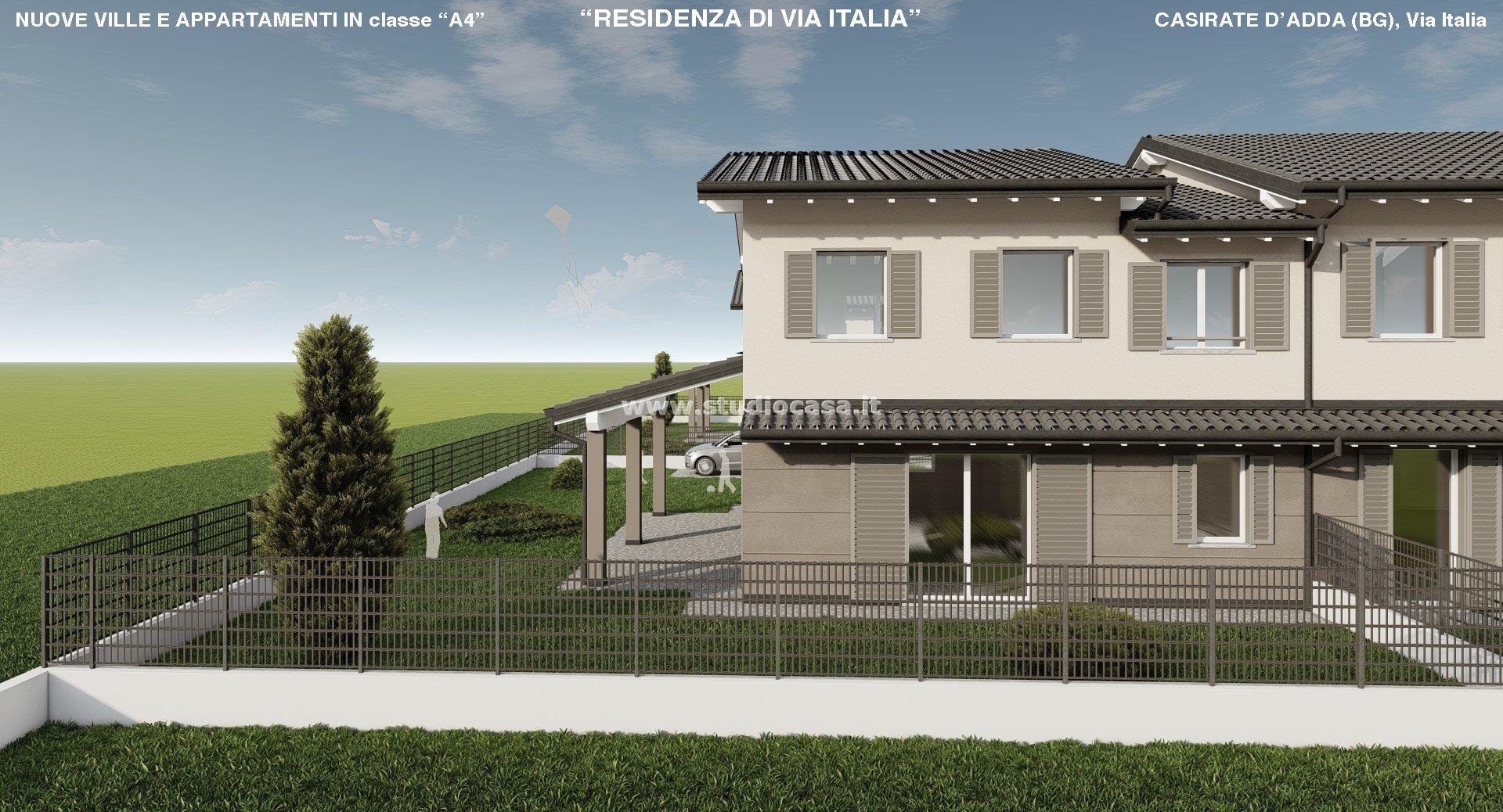 Appartamento in Villa in vendita a Casirate d