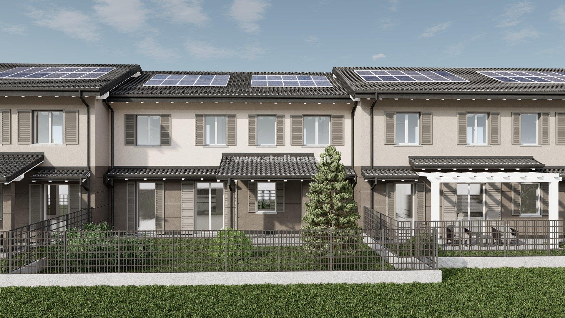 Appartamento in Villa in vendita a Caravaggio