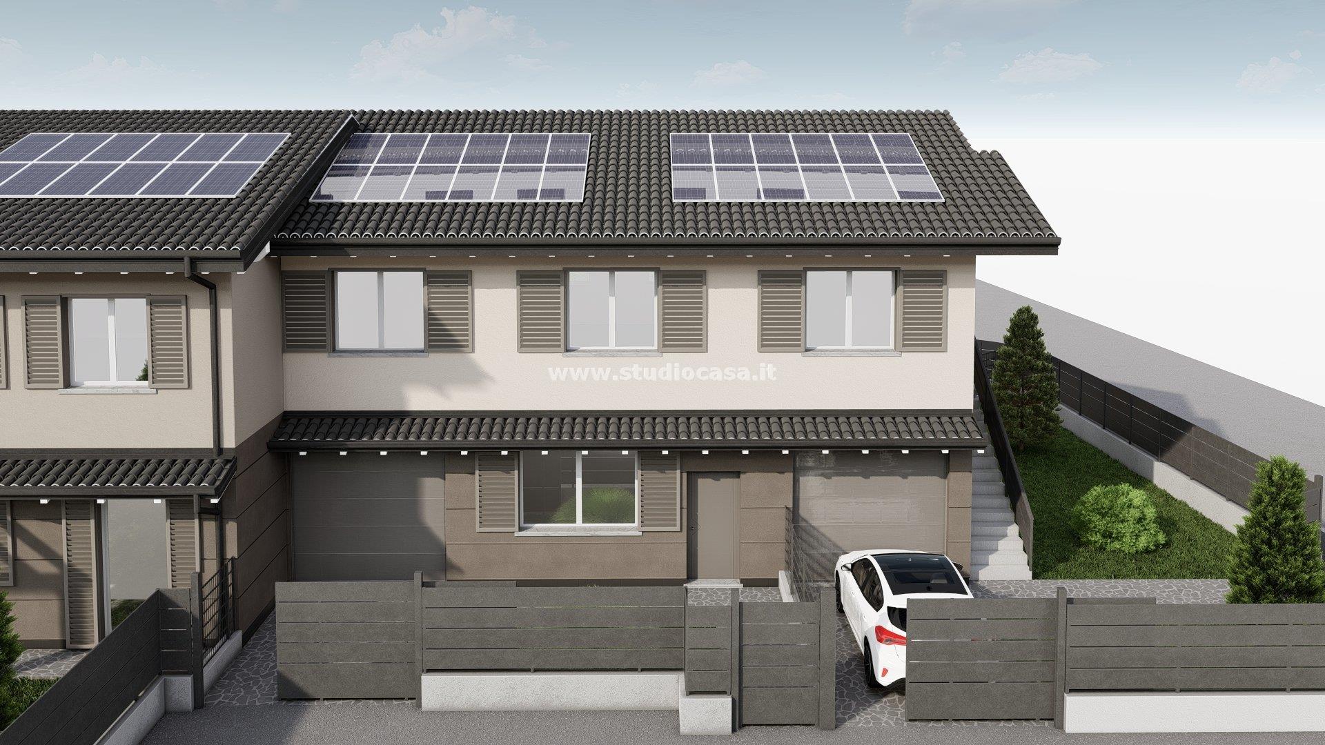 Appartamento in Villa in vendita a Caravaggio