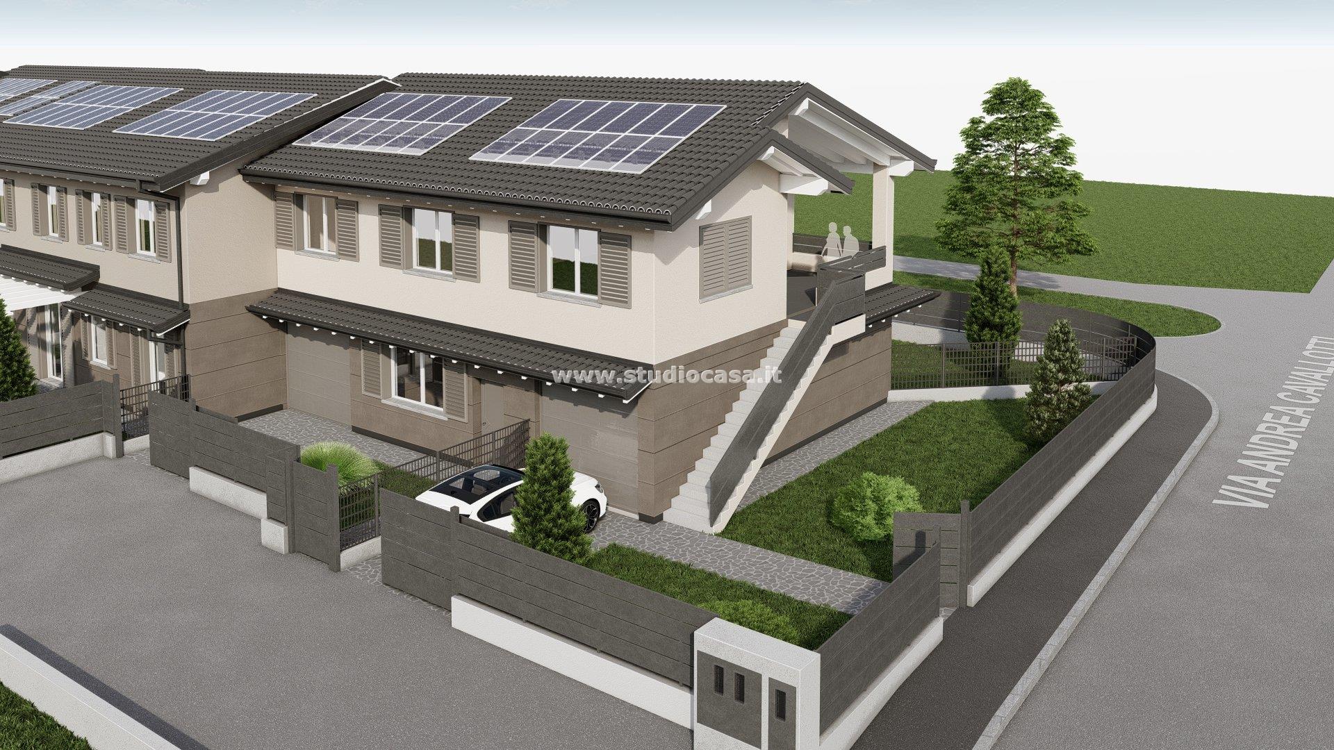 Appartamento in Villa in vendita a Caravaggio