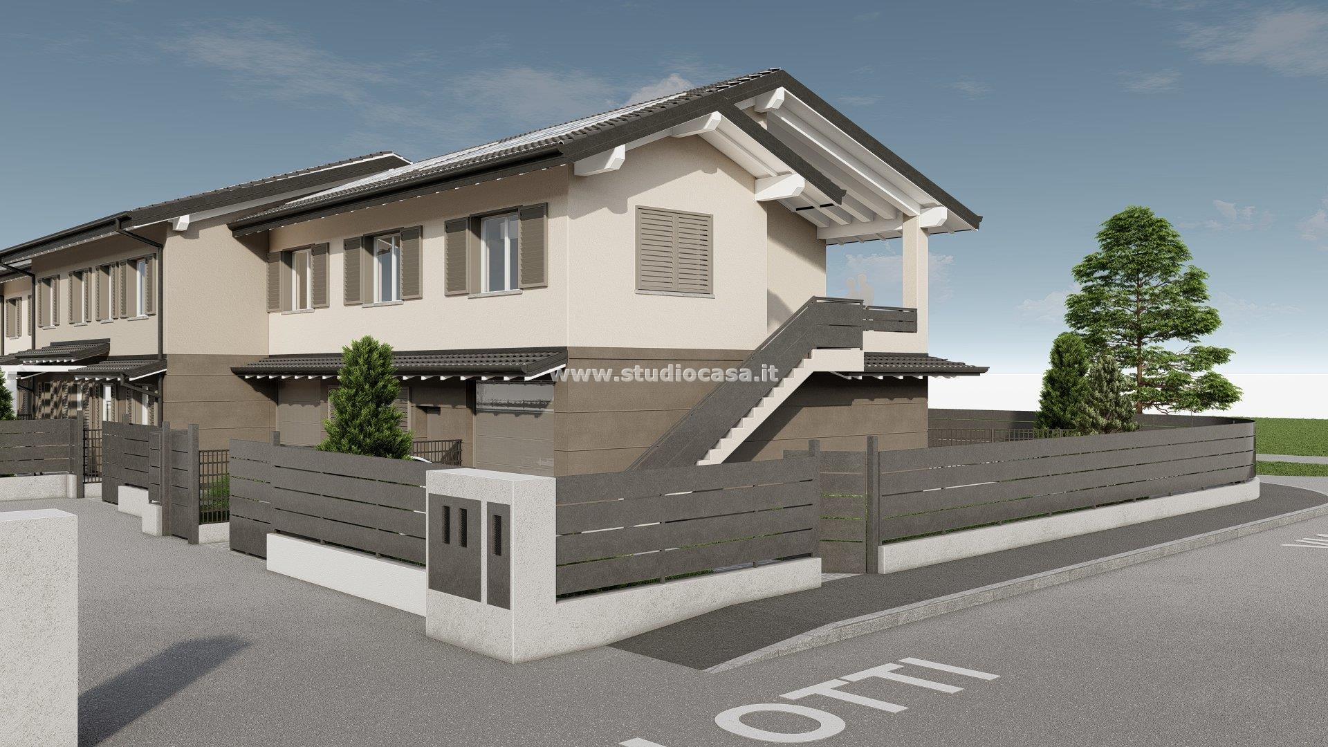 Appartamento in Villa in vendita a Caravaggio