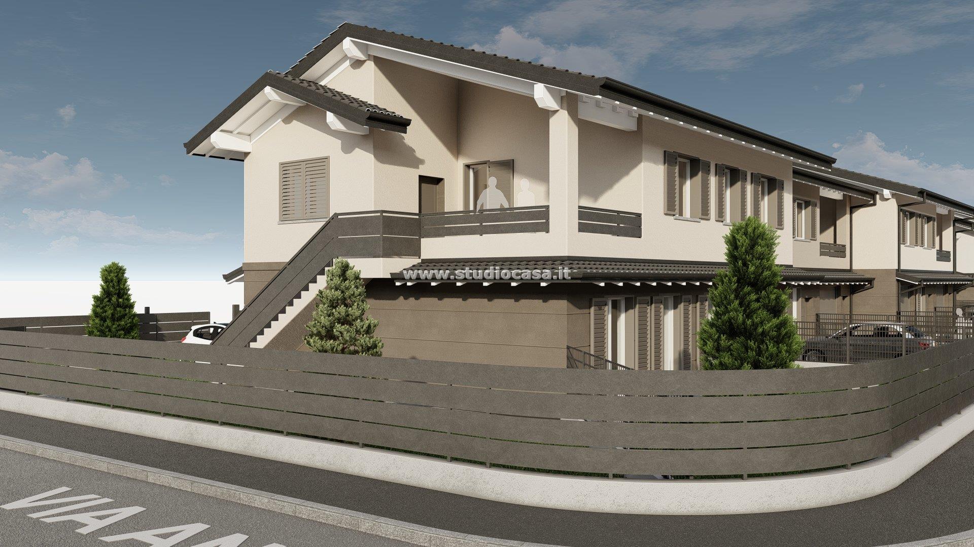 Appartamento in Villa in vendita a Caravaggio