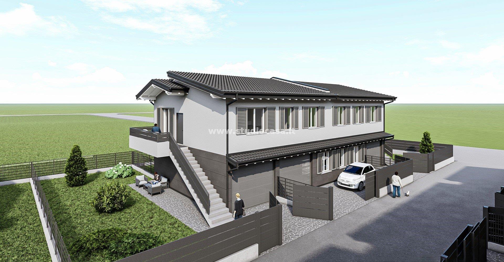 Appartamento in Villa in vendita a Calvenzano