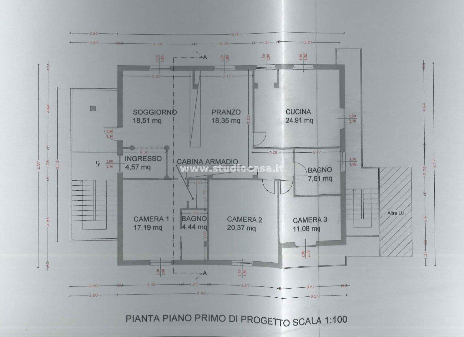 Appartamento in Villa in vendita a Caravaggio
