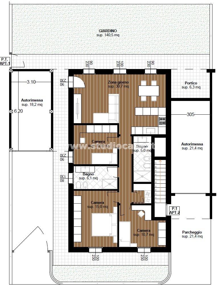 Appartamento in Villa in vendita a Crema