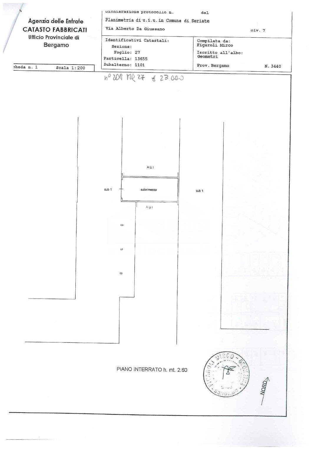 Box / Autorimessa in vendita a Seriate