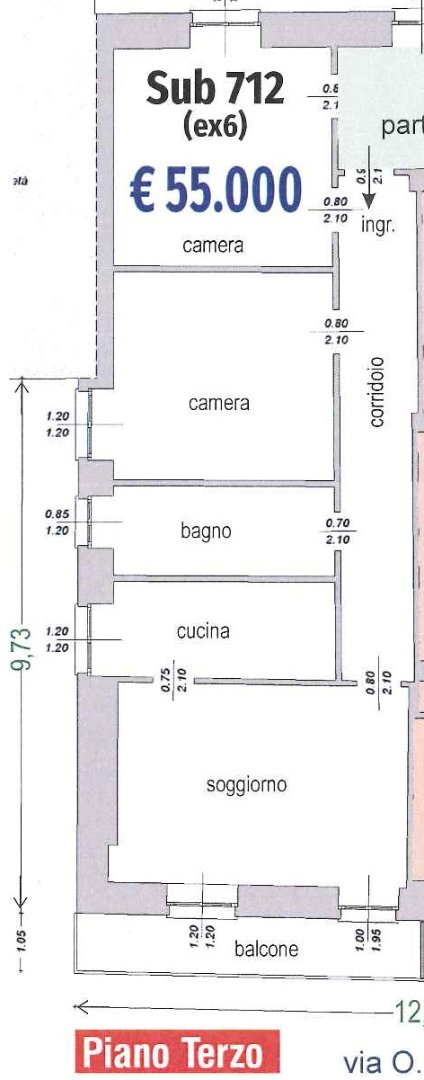Appartamento in vendita a Valbondione