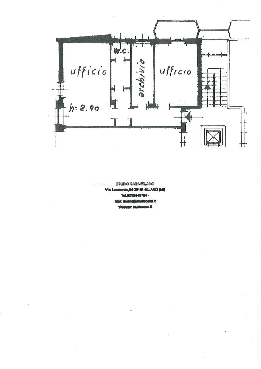 Ufficio in affitto a Milano