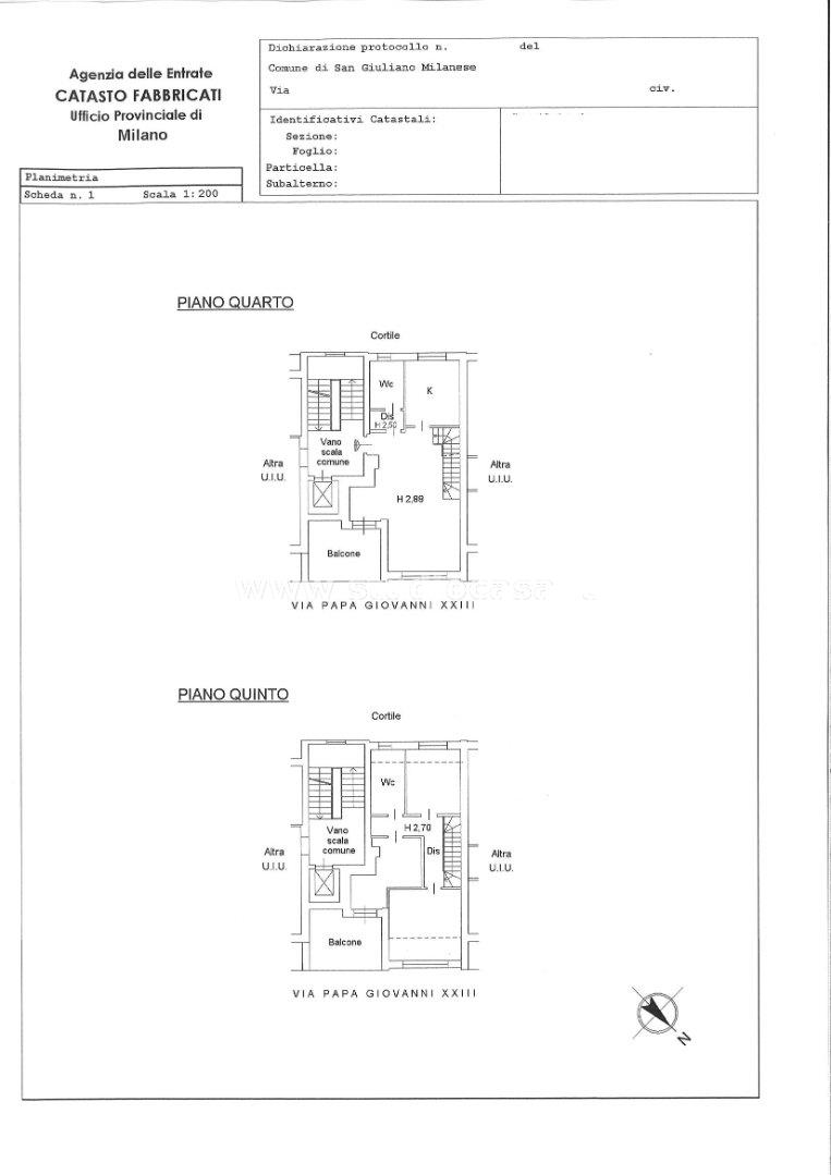 Appartamento in vendita a San Giuliano Milanese