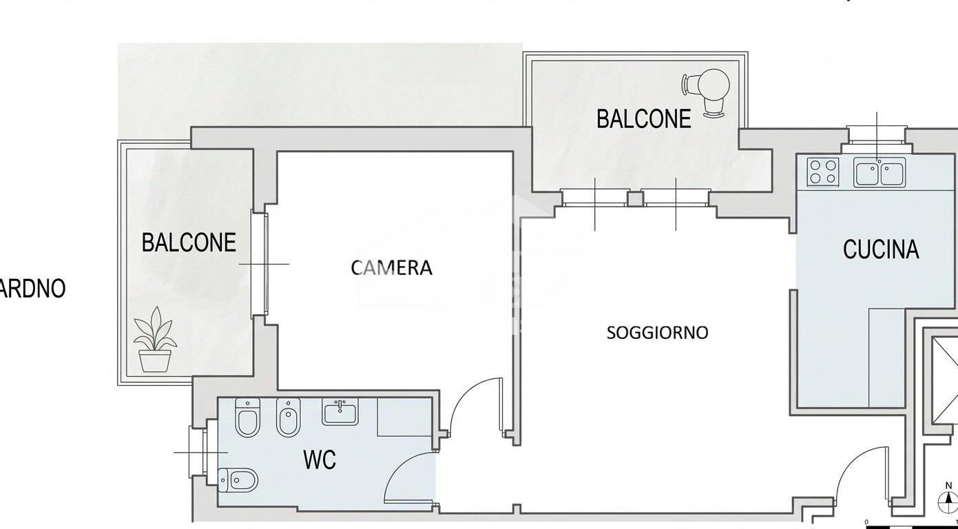 Appartamento in vendita a Casaletto Lodigiano