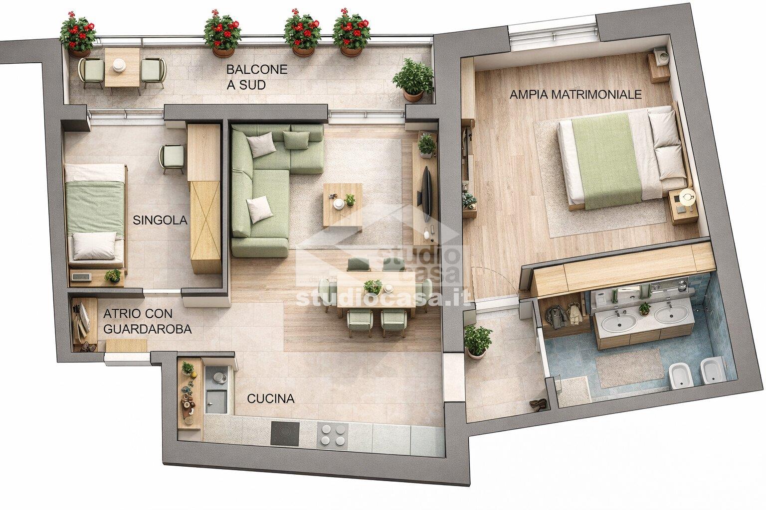 Appartamento in vendita a Volano