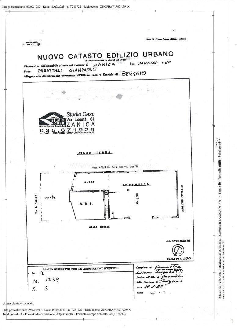 Deposito in vendita a Zanica