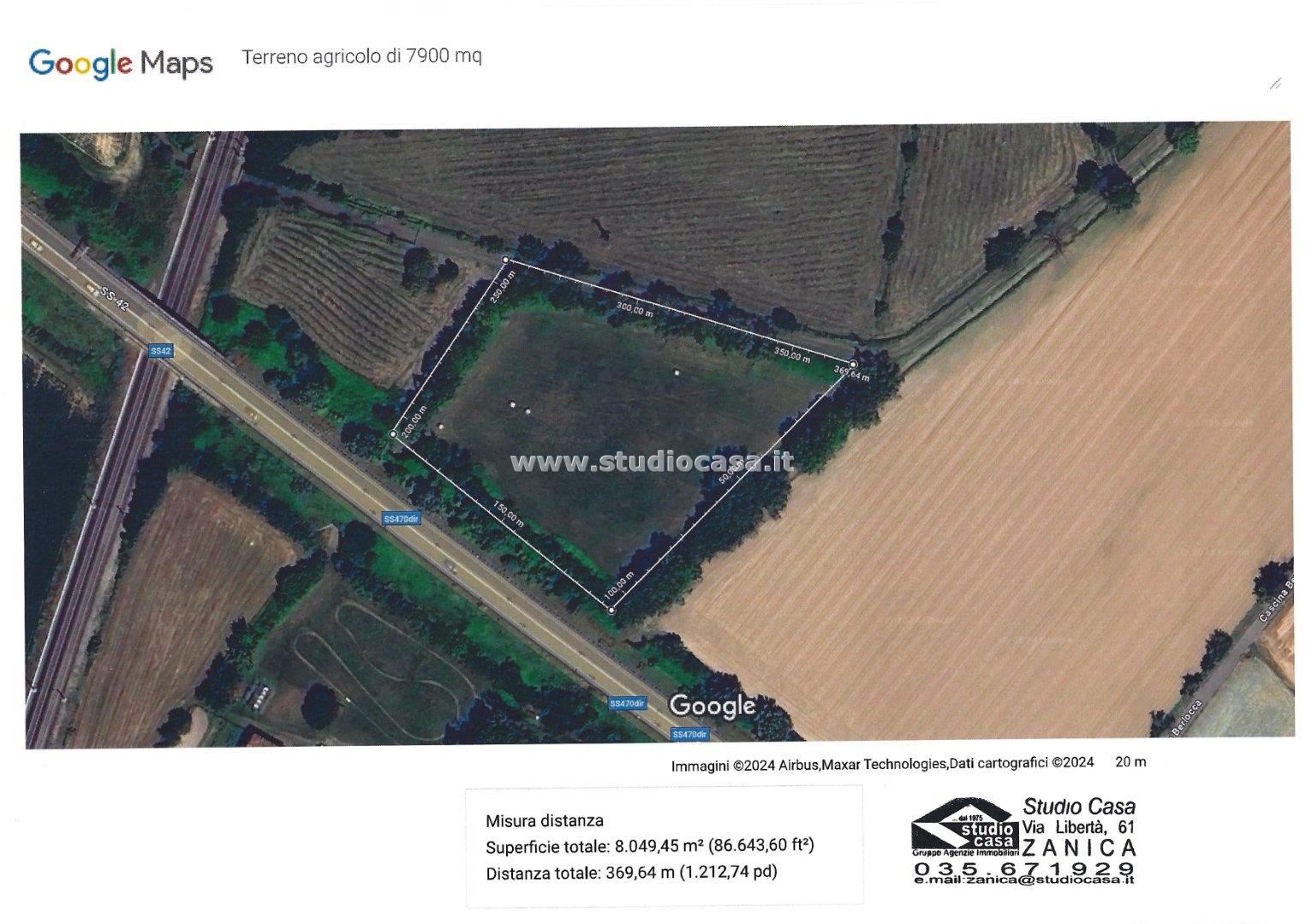 Terreno Agricolo in vendita a Stezzano