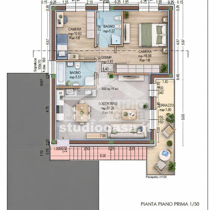 Appartamento in vendita a Verdello