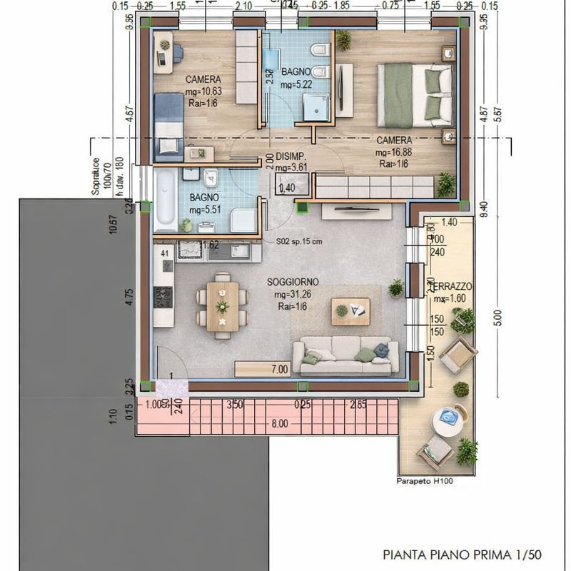 Appartamento in vendita a Verdello