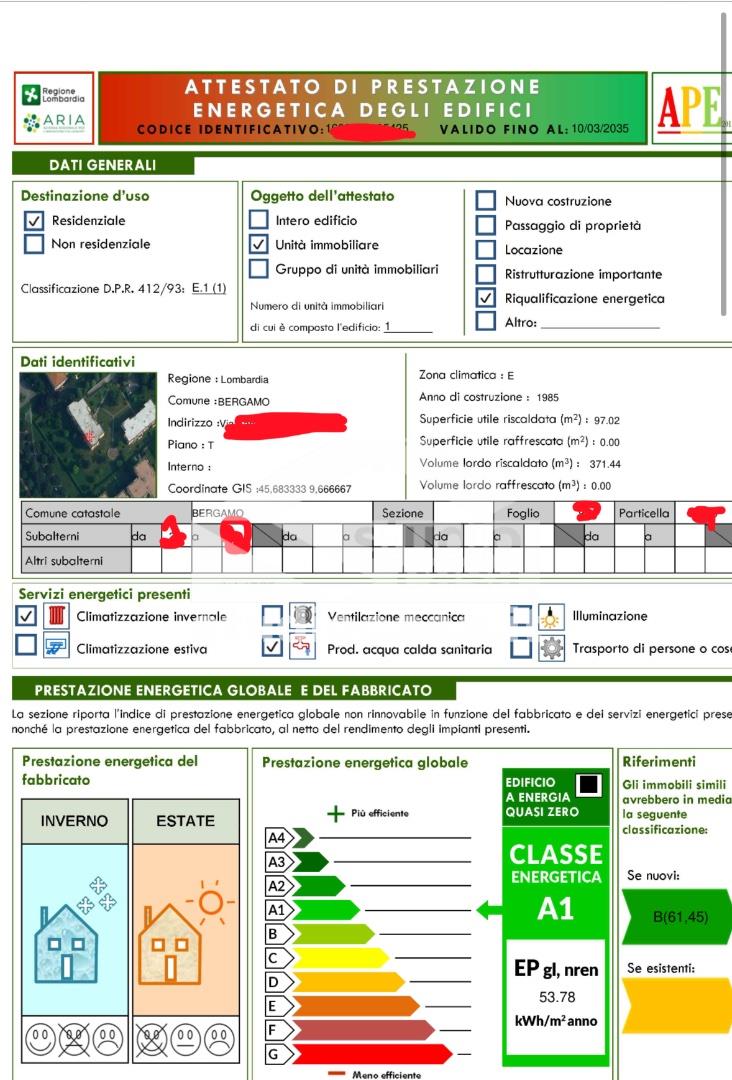 Appartamento in vendita a Bergamo