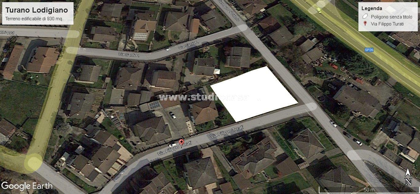 Terreno Residenziale in vendita a Turano Lodigiano