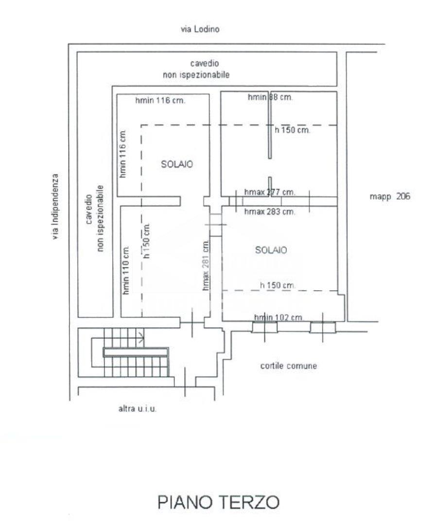 Mansarda in affitto a Lodi