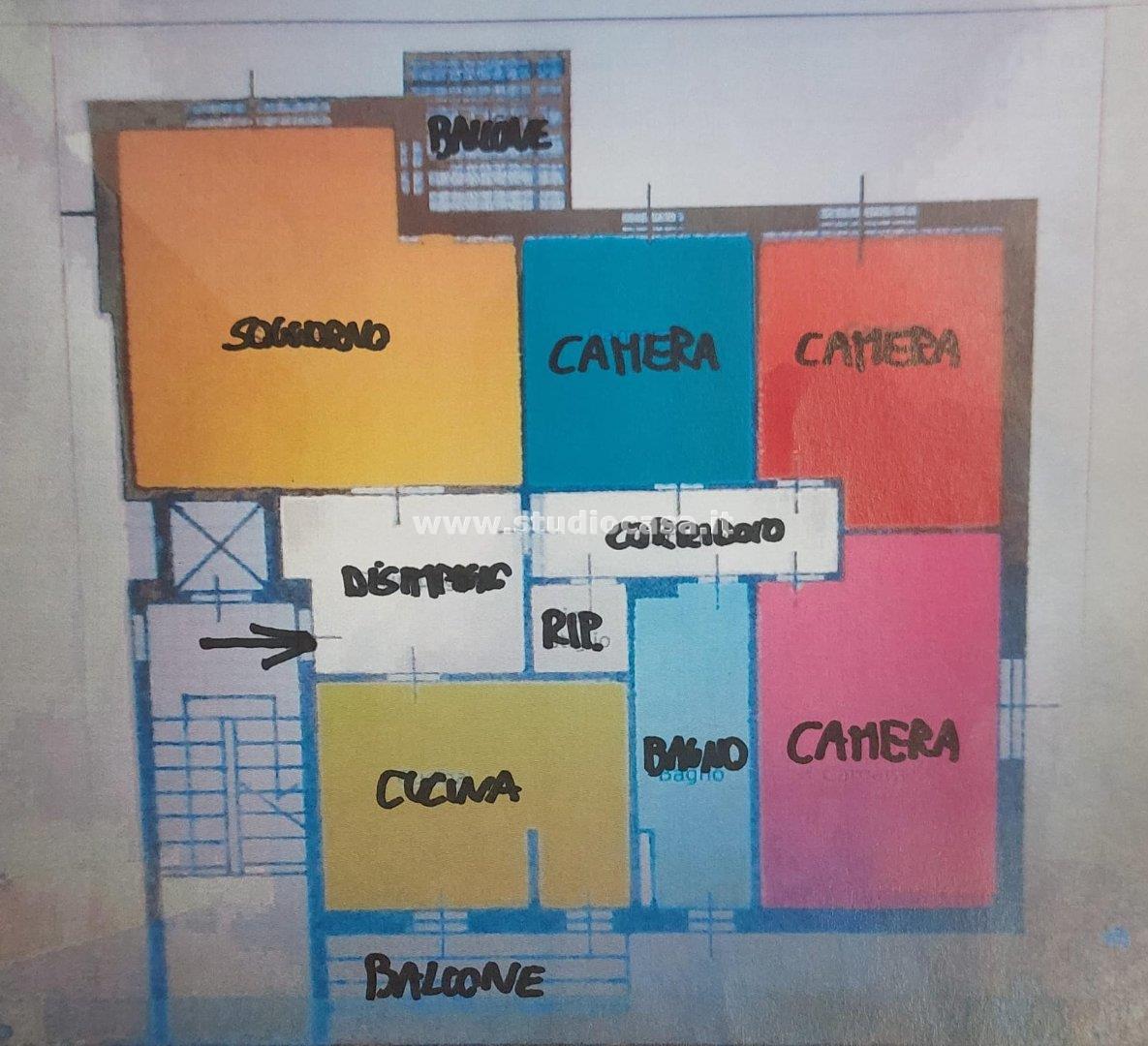 Appartamento in vendita a Locate di Triulzi