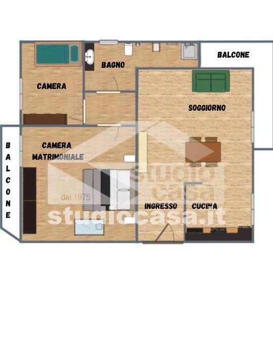 Appartamento in vendita a Locate di Triulzi